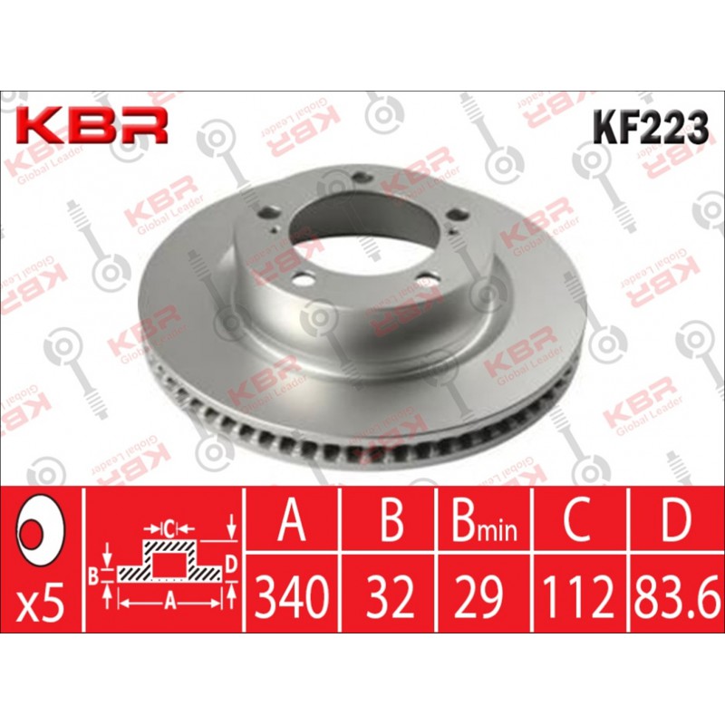 KF223   -   BRAKE DISC