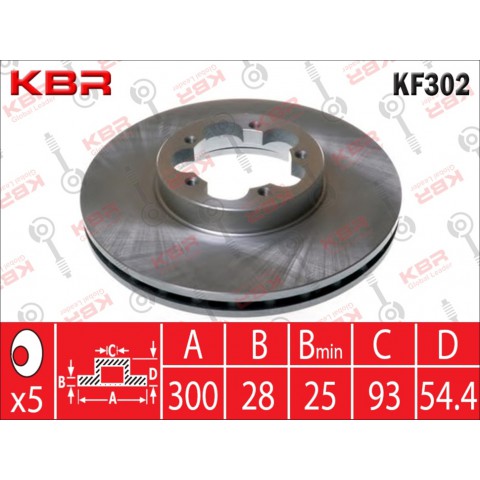 KF302   -   BRAKE DISC