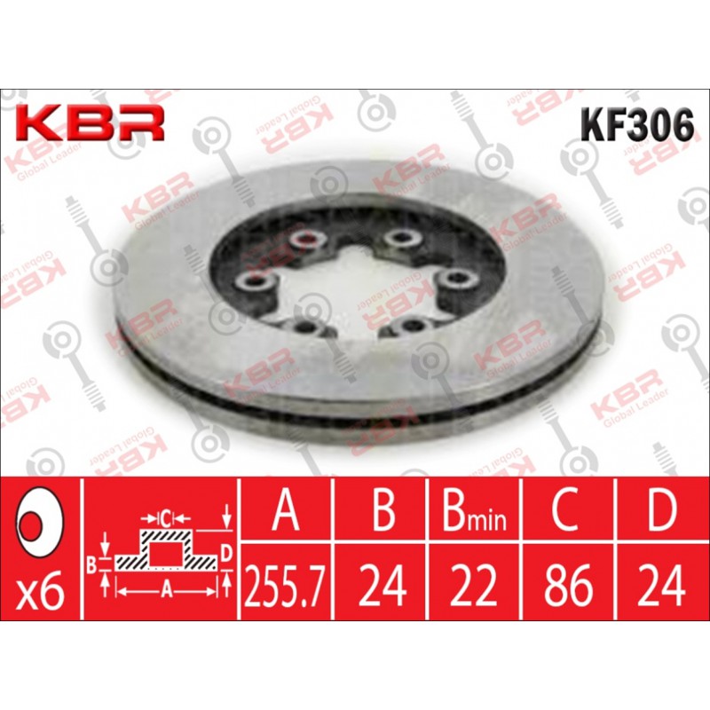 KF306   -   BRAKE DISC