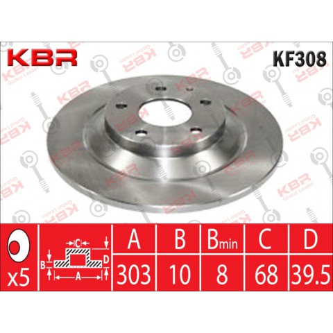 KF308   -   BRAKE DISC