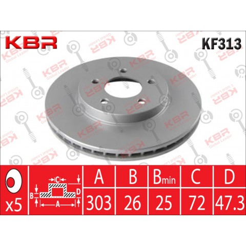 KF313   -   BRAKE DISC