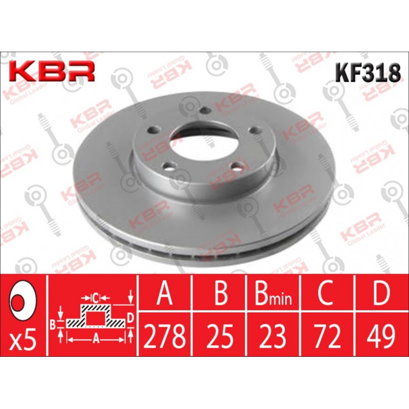 KF318   -   BRAKE DISC