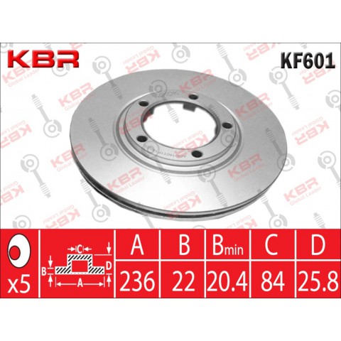 KF601   -   BRAKE DISC