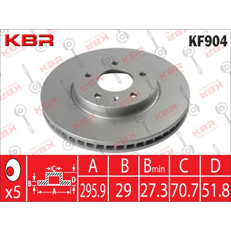 KF904   -   BRAKE DISC