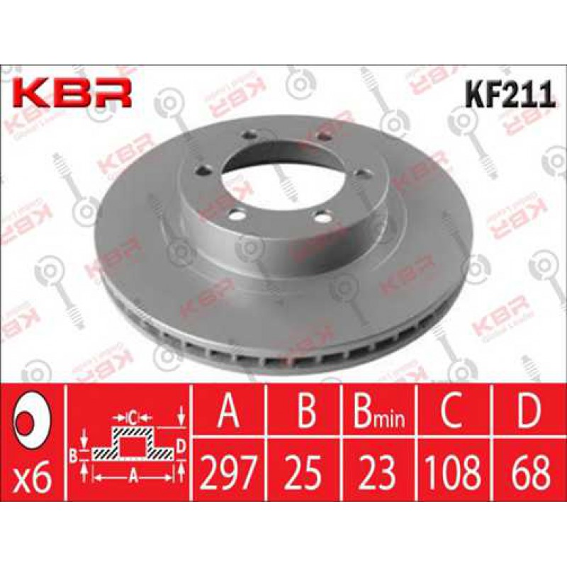 KF211   -   BRAKE DISC
