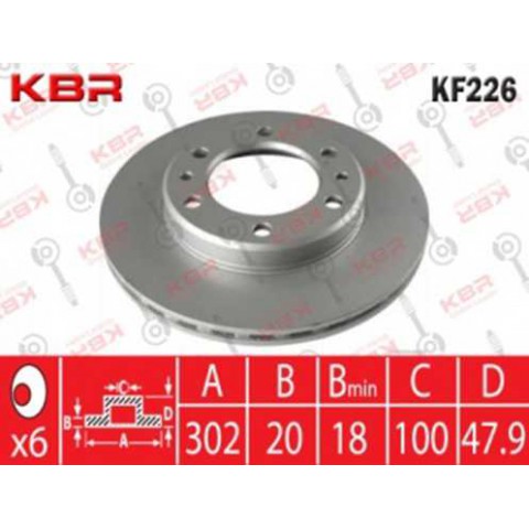 KF226   -   BRAKE DISC