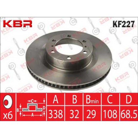 KF227   -   BRAKE DISC