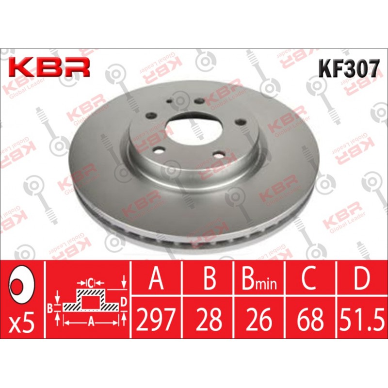 KF307   -   BRAKE DISC