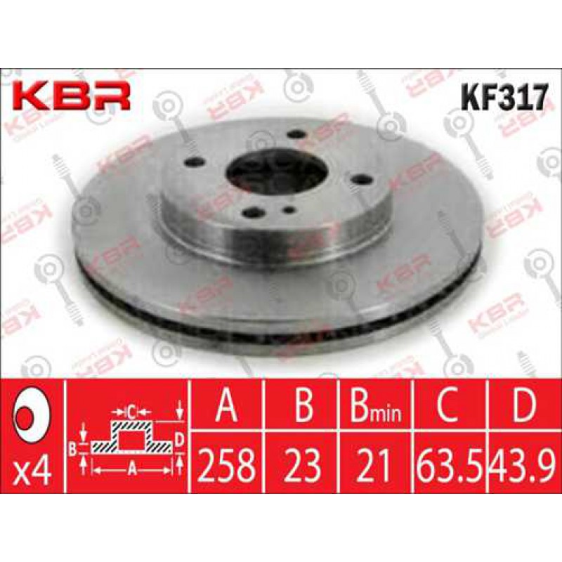 KF317   -   BRAKE DISC