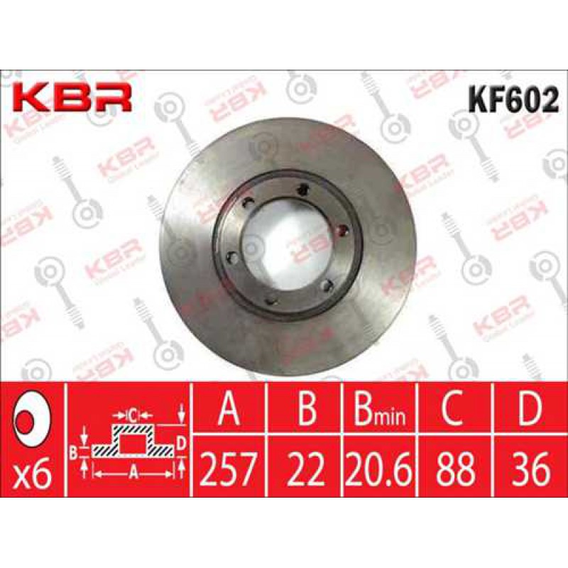 KF602   -   BRAKE DISC